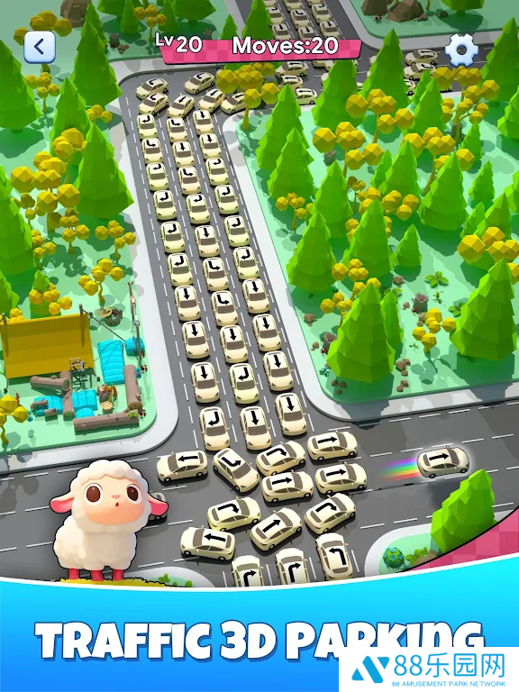 交通3D停车：塞车