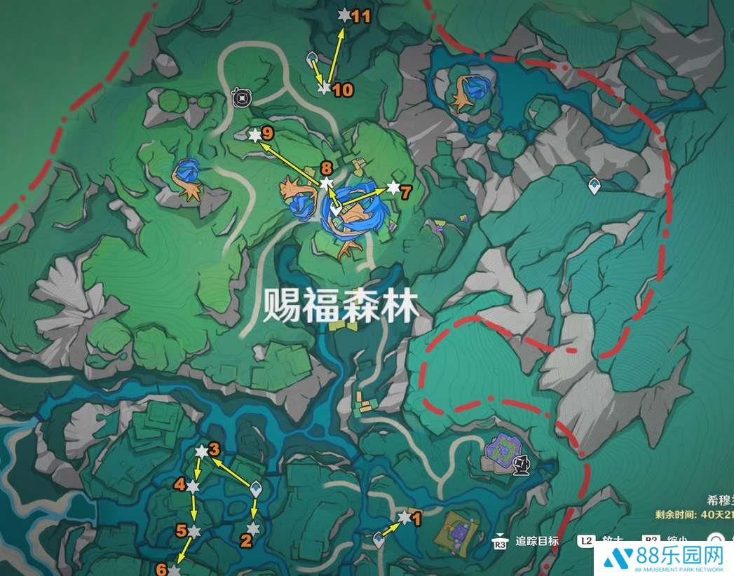 原神4.8希穆兰卡11个摩拉盒位置攻略