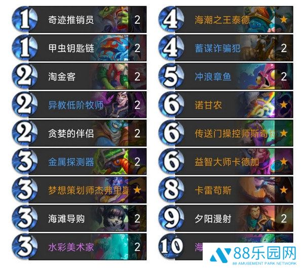 《炉石传说》新手**术卡组构筑方案4