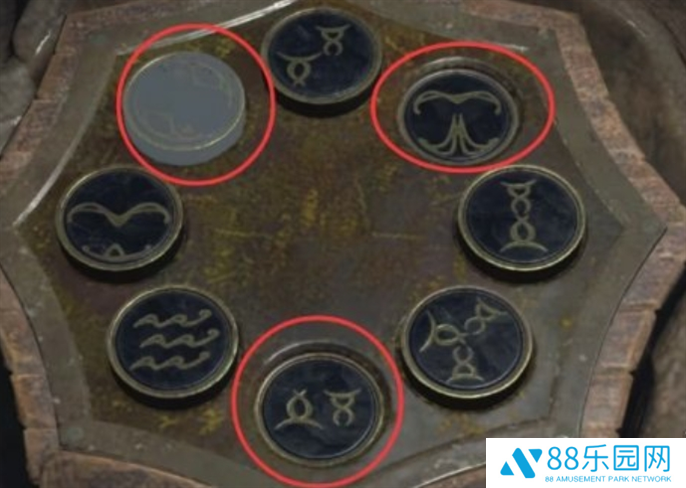 生化危机4重制版密码锁图案大全图四