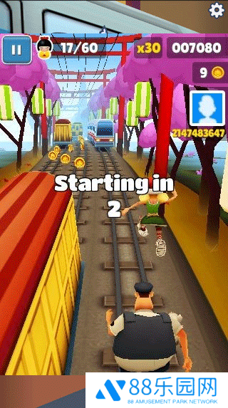 地铁跑酷缩小版