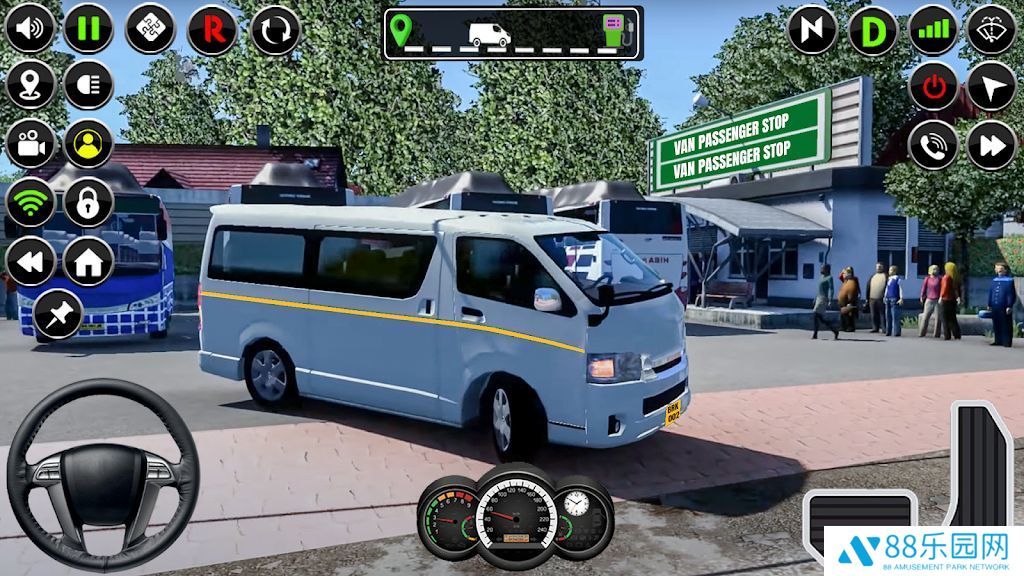 货车教练模拟器(Van Simulator Mini Coach Game)