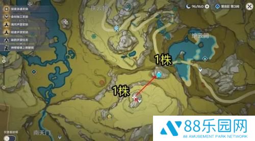原神清心采集路线图2023  原神3.4清心采集点全位置一览
