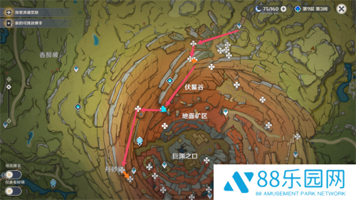 原神清心采集路线图2023  原神3.4清心采集点全位置一览