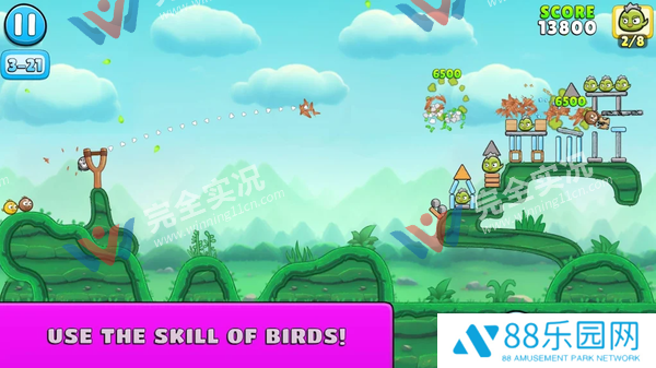 粉碎小鸟(Crusher Birds Catapult)