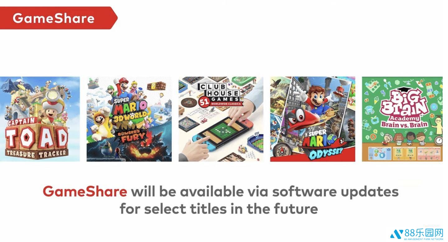 任天堂Switch 2发布会：全新游戏分享功能，支持3人同玩！