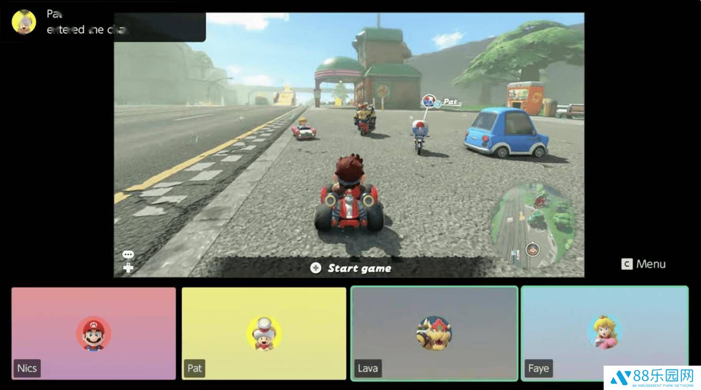 Switch 2神秘C键大揭秘：内置多人语音通话，还能实时分享游戏画面？