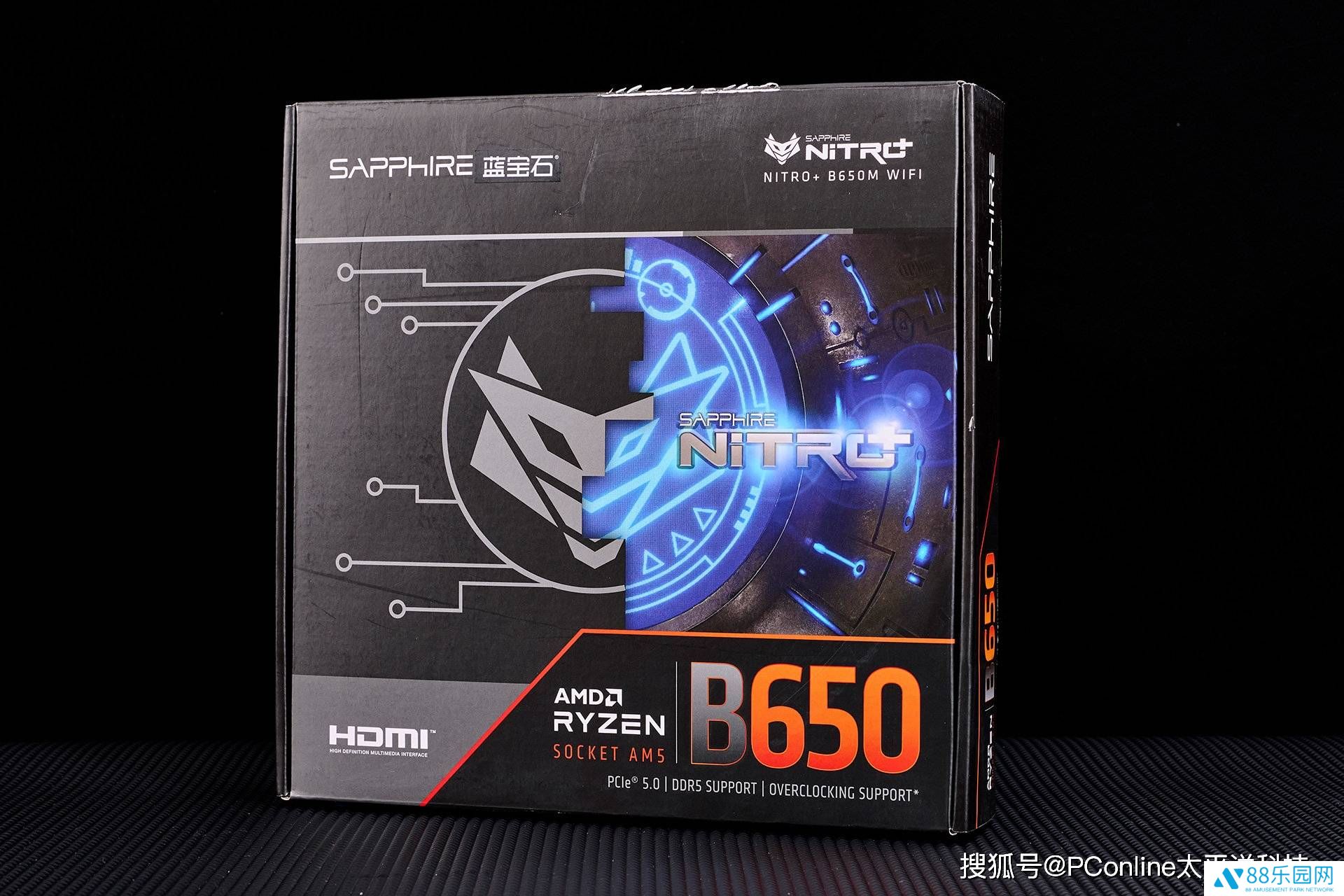 蓝宝石B650M WIFI主板美图鉴赏：颜值与性能并存，创作游戏两不误