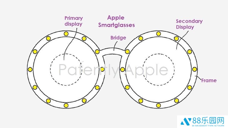苹果专利勾勒未来 AR 智能眼镜，三重显示系统颠覆交互体验