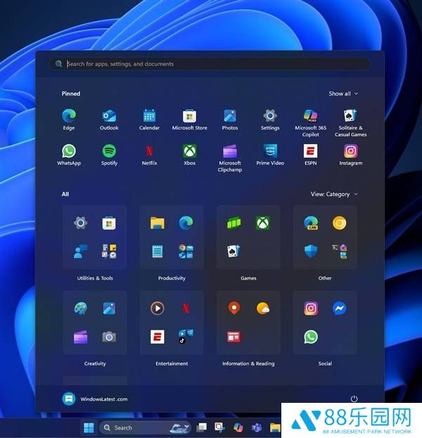 Windows 11开始菜单将迎来巨变：单页显示应用，推荐项终可关