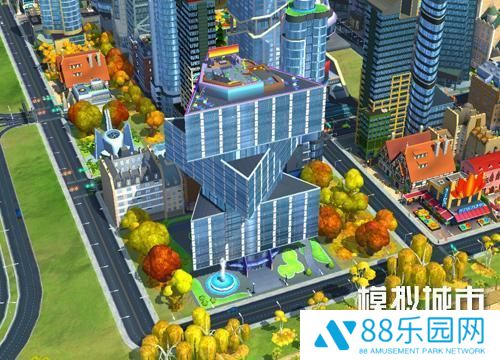《模拟城市：我是市长》建造摩天楼勾勒城市繁华天际