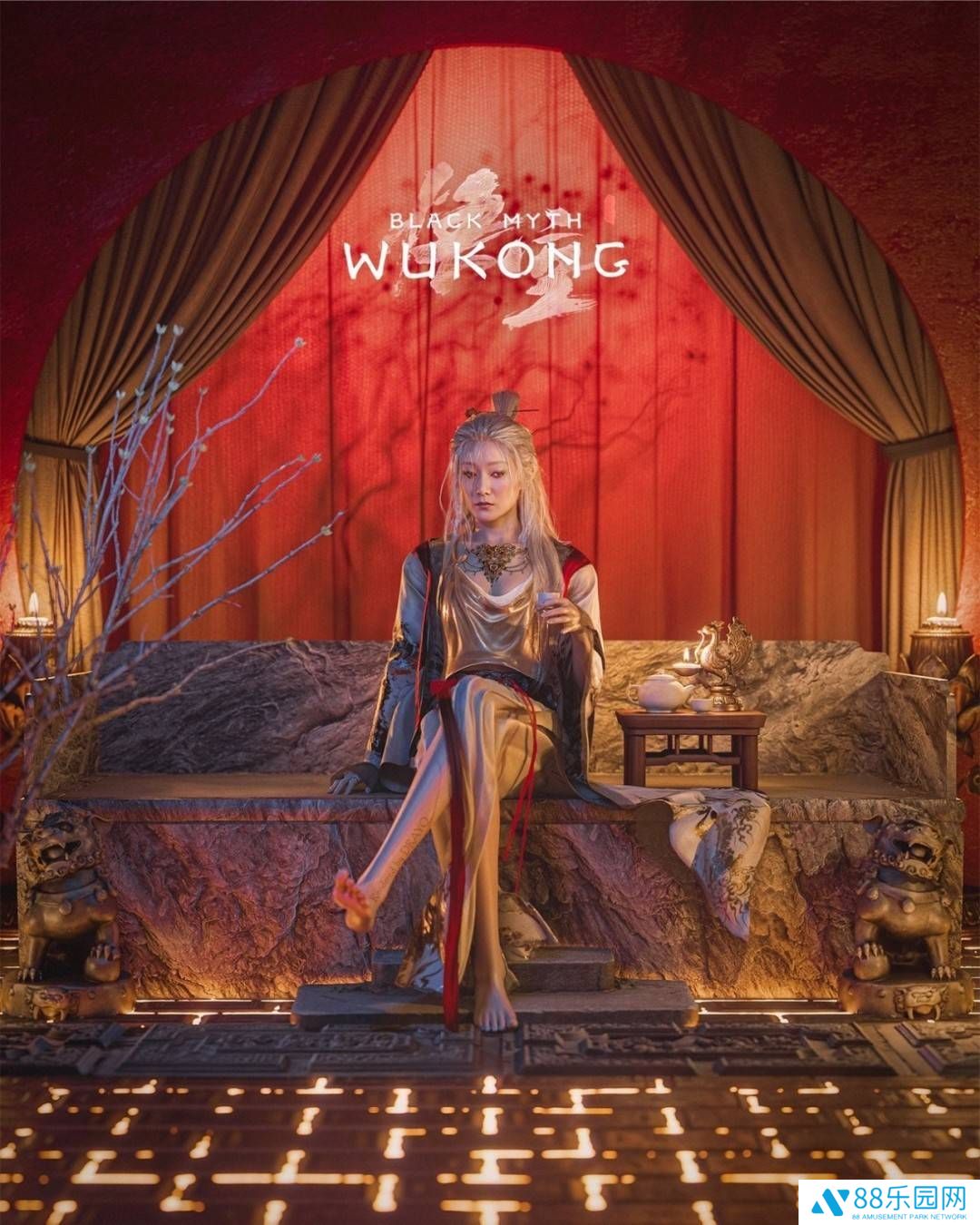 《黑神话：悟空》铁扇公主新模型曝光，玉足细节引热议！