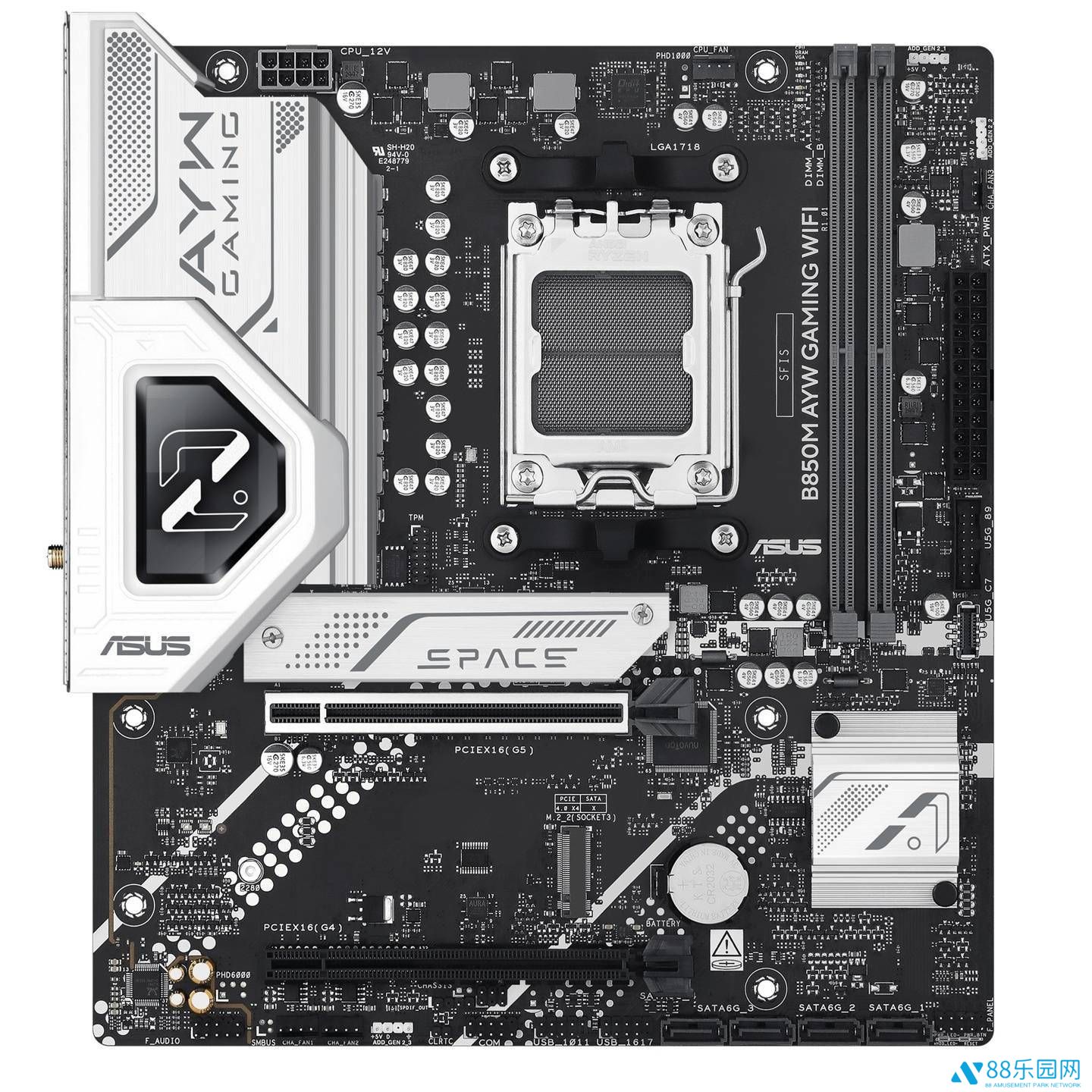 华硕B850M AYW GAMING WIFI主板来袭，999元高性价比之选！