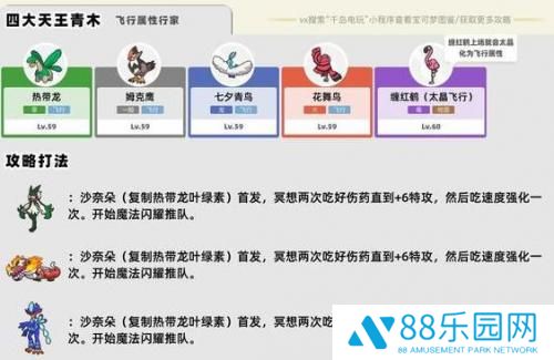 宝可梦朱紫四天王怎么打 四天王阵容介绍