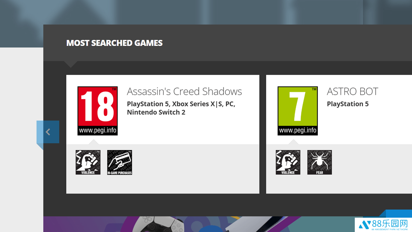 欧洲游戏分级暗示育碧《刺客信条：影》有望登陆任天堂 Switch 2 平台