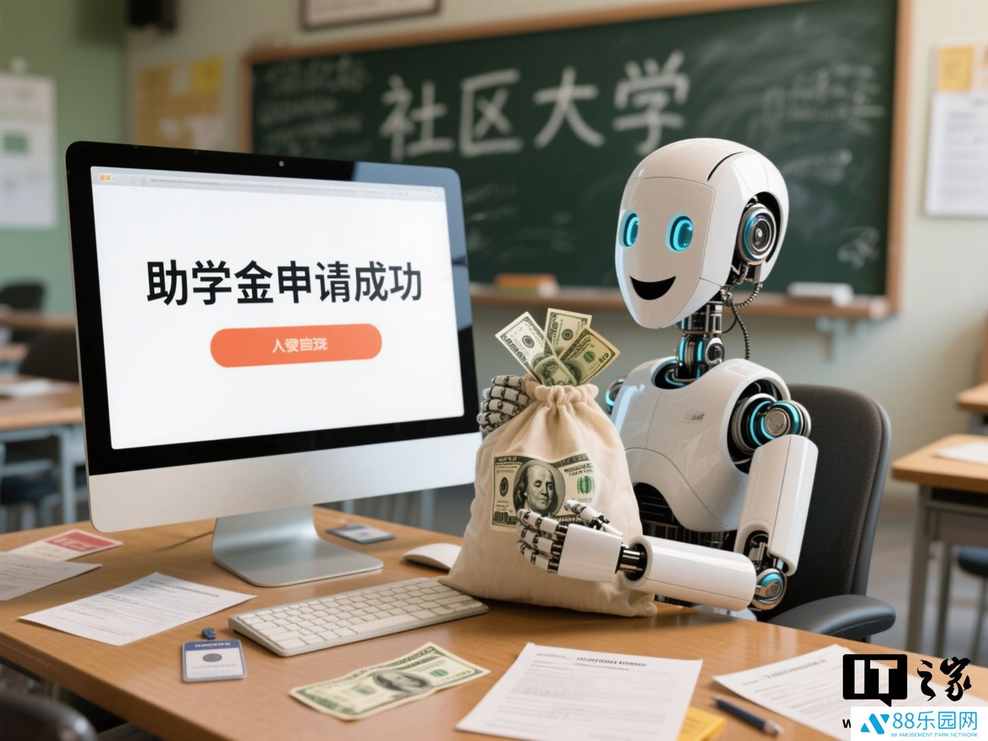 美国多所社区大学遭“机器人学生”渗透：一切行动都为了助学金