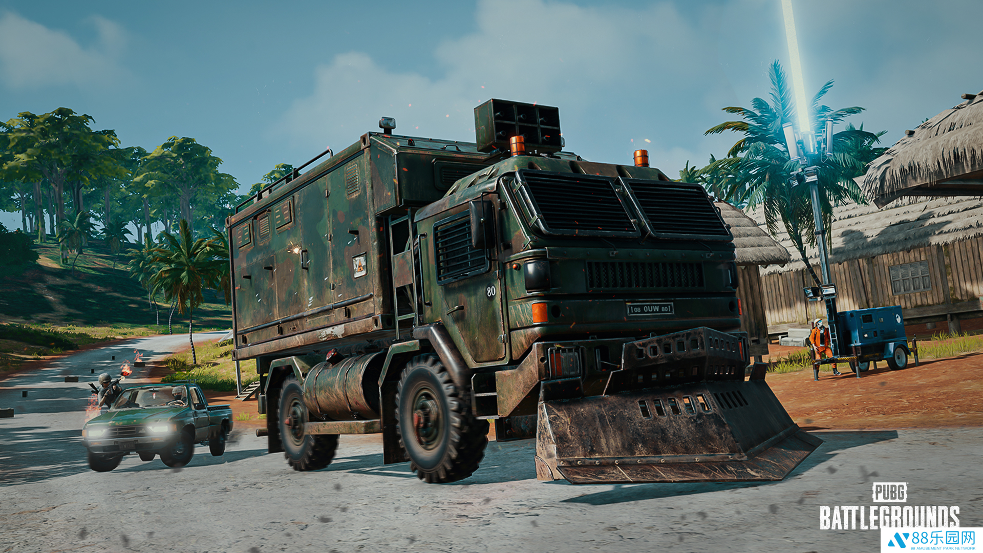 PUBG正式进行33.2版本更新，萨诺地图“物资运输车”回归