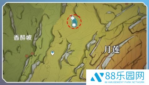 原神月莲采集路线汇总大全 原神月莲快速高效采集路线图