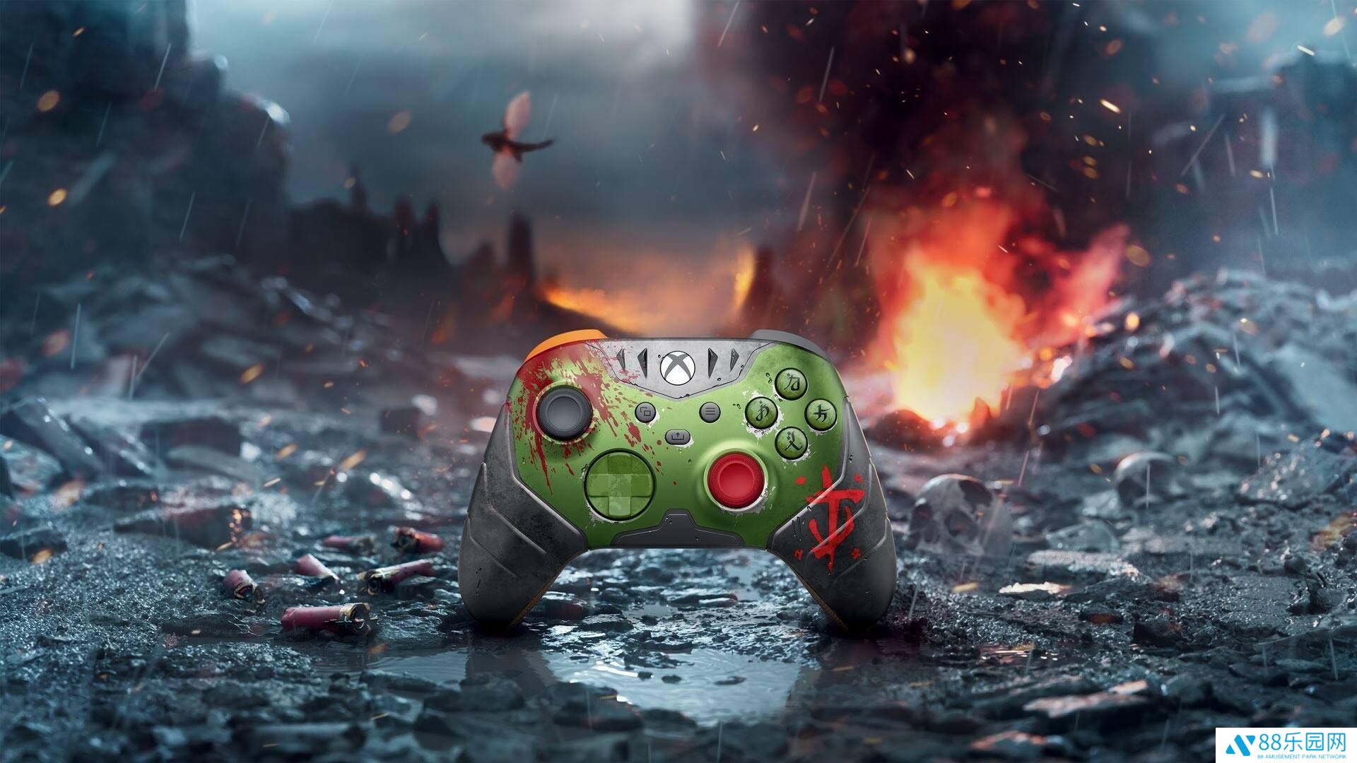 《毁灭战士：黑暗时代》主题来袭！微软Xbox三款限定配件震撼上市