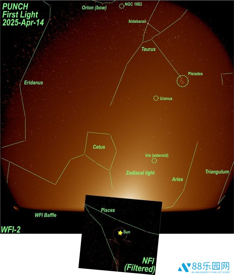 美国宇航局 PUNCH 任务首拍太阳日冕，揭秘太阳风奥秘