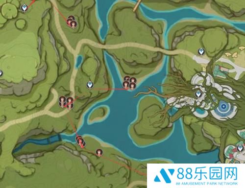 原神褪色红绸系列材料获取路线 原神褪色红绸系列材料怎么获取