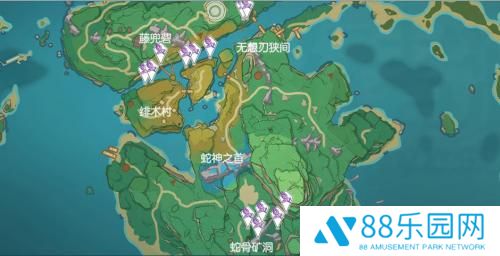 原神鸣草位置分布图2022 原神鸣草位置分布图一览最新