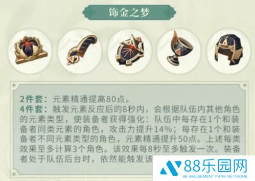 原神3.0新圣遗物一览 原神3.0新圣遗物分析