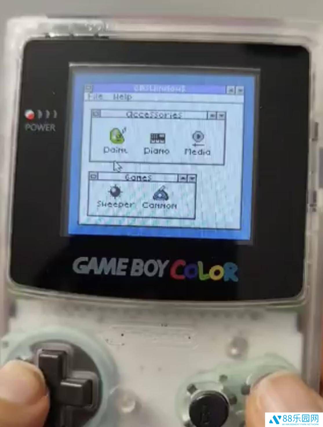 Game Boy也能跑Windows 3.1？开发者实现经典系统移植