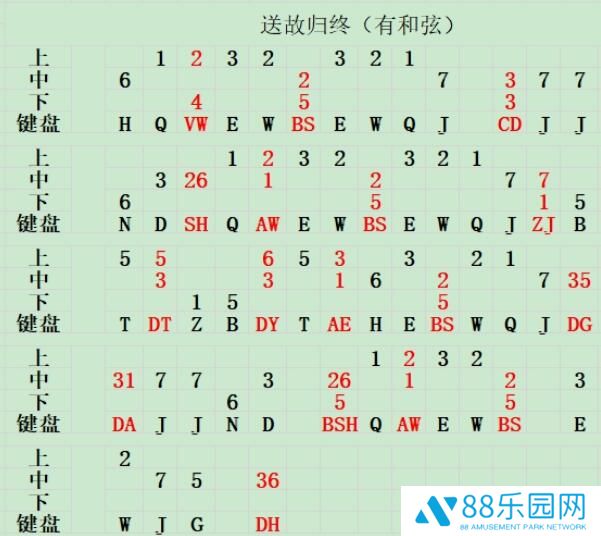 原神怎么弹琴 风物之诗获取方式 送故归终简谱