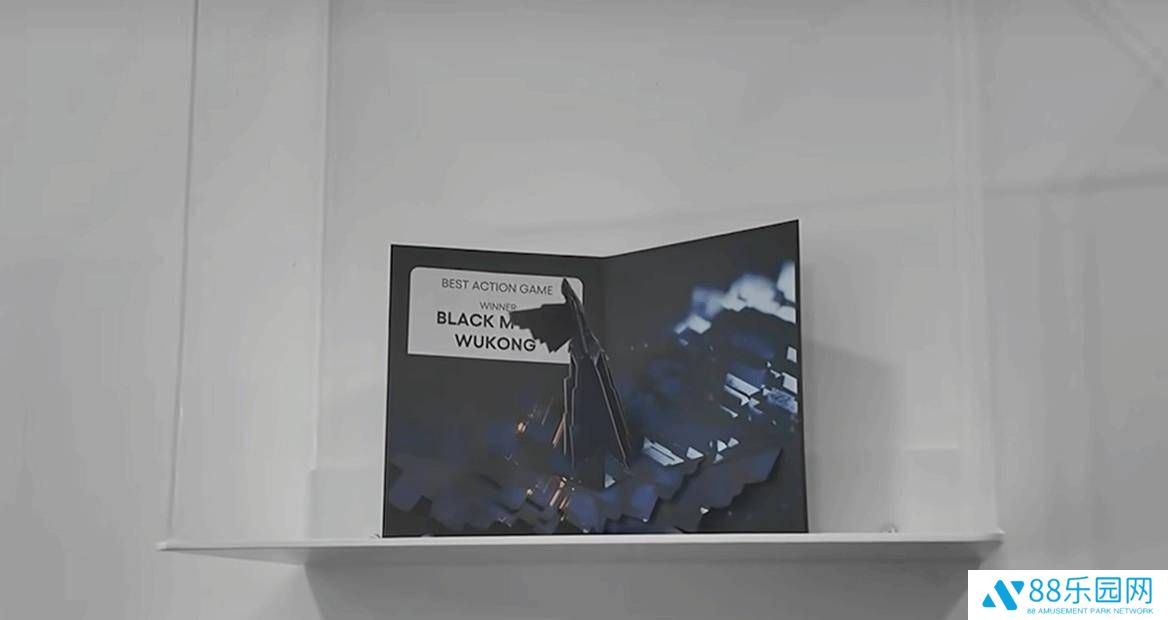 《黑神话：悟空》TGA奖杯姗姗来迟，历经四月终现身展览