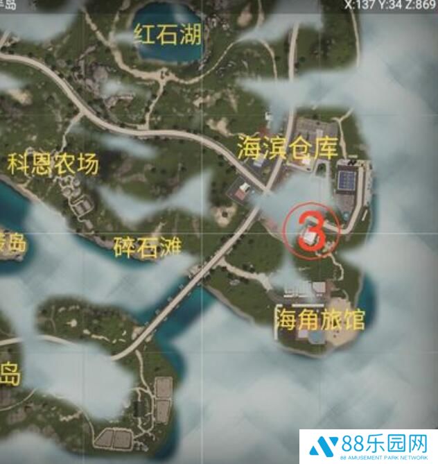 代号海文星地图标注详解 代号海文星任务npc位置