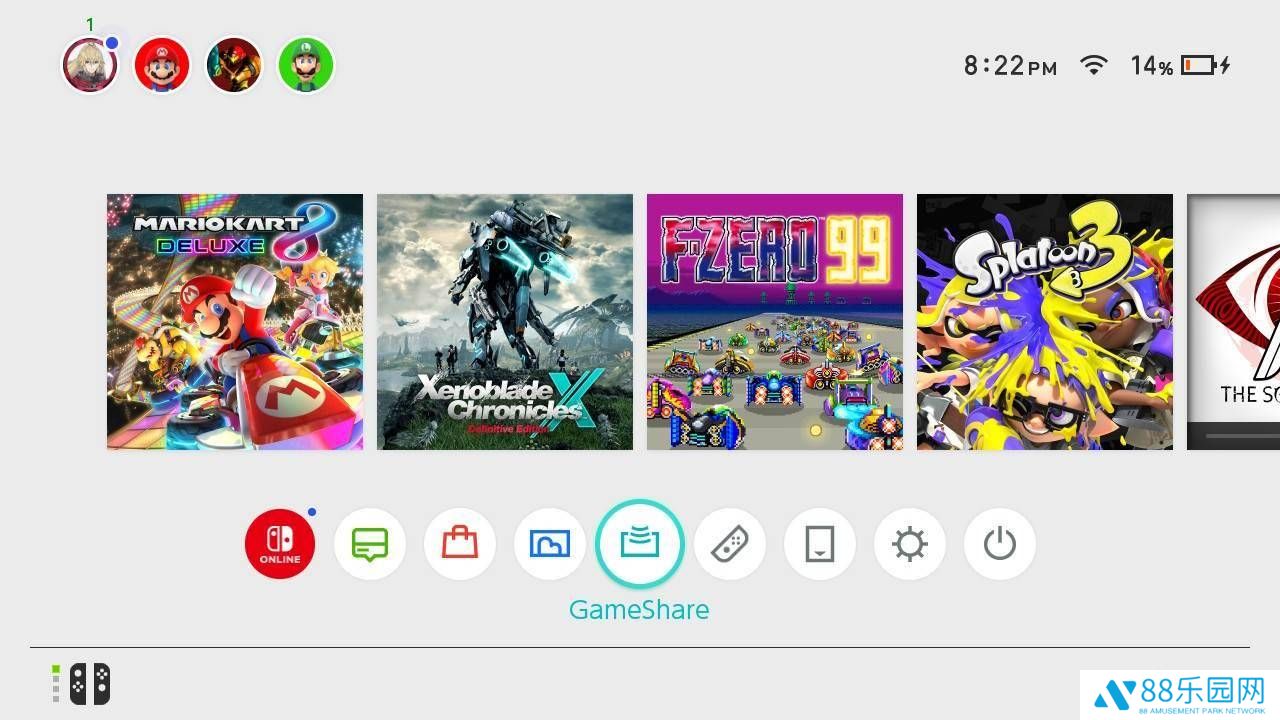 任天堂Switch V20.0.0大更新：游戏共享、系统迁移功能来袭！